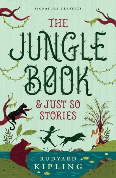 Cover for Rudyard Kipling · The Jungle Book &amp; Just So Stories - Children's Signature Editions (Paperback Bog) (2024)