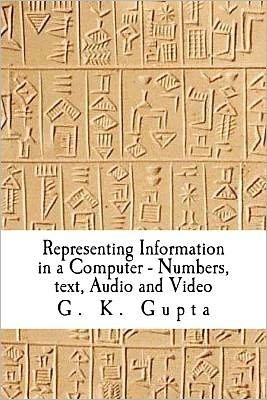 Cover for G K Gupta · Representing Information in a Computer: Numbers, Text, Audio and Video (Pocketbok) (2011)