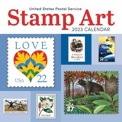 Cover for United States Postal Office · United States Postal Service Stamp Art 2023 Wall Calendar (Calendar) (2022)