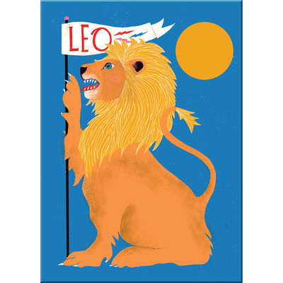 Cover for Lisa Congdon · Lisa Congdon for Em &amp; Friends Leo Zodiac Magnet (MERCH) (2020)