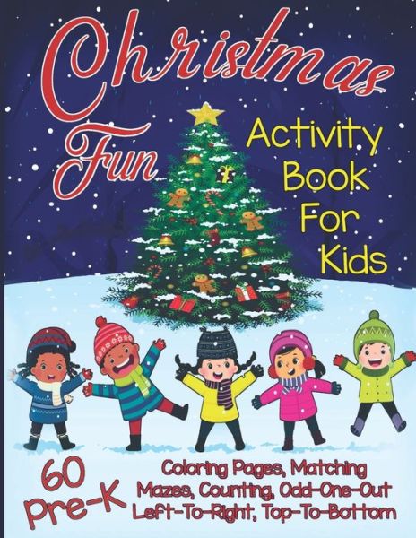 Cover for Cb Rees Press · Christmas Fun Activity Book for Kids Pre-K (Pocketbok) (2019)