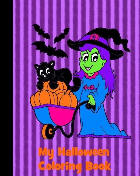 My Halloween Coloring Book - The Little Learner's Club - Books - Blurb - 9781715467555 - April 26, 2024