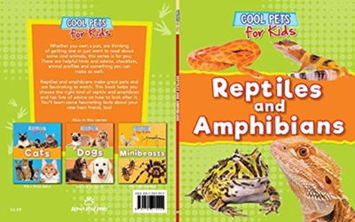 Cover for Dawn Titmus · Reptiles &amp; Amphibians - Cool Pets for Kids (Paperback Book) (2019)