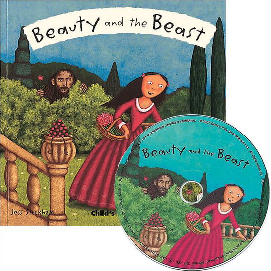 Beauty and the Beast - Flip-Up Fairy Tales - Jess Stockham - Książki - Child's Play International Ltd - 9781846431555 - 1 października 2007