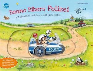 Cover for Christine Kugler · Benno Bibers Polizei. Mit Blaulicht und Sirene eilt Hilfe herbei (Tavlebog) (2022)