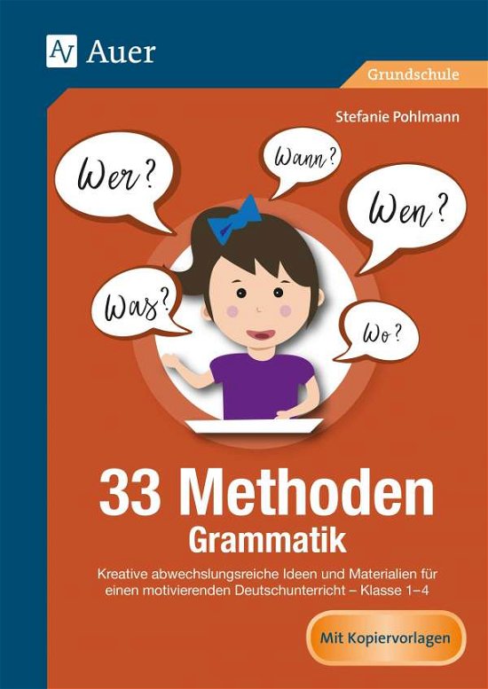 33 Methoden Grammatik - Pohlmann - Bøker -  - 9783403081555 - 