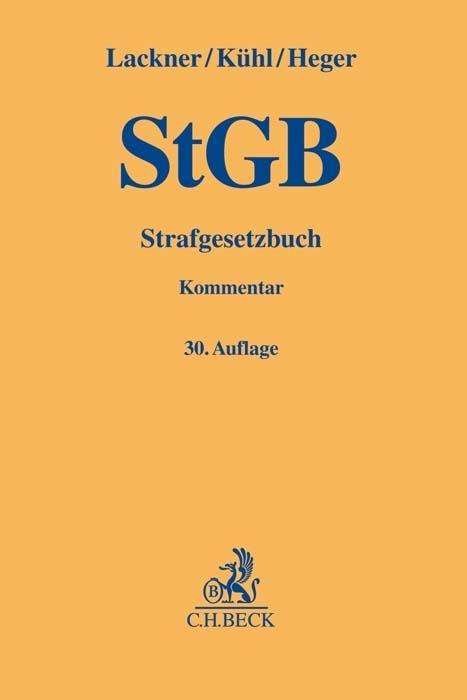 Cover for Kühl · Strafgesetzbuch (StGB),Komm. (N/A)