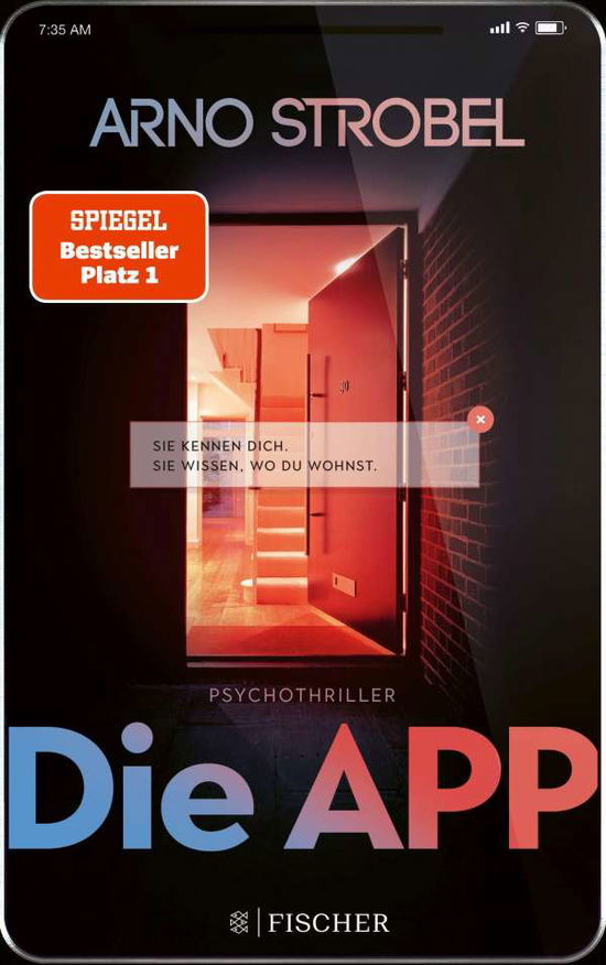 Cover for Strobel · Die App - Sie kennen dich. Sie (Book)