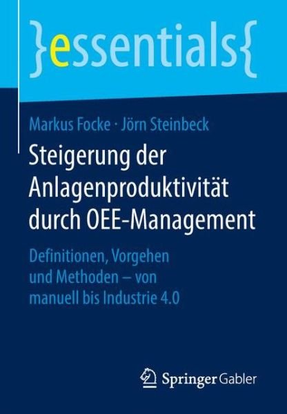 Cover for Focke · Steigerung der Anlagenproduktivit (Bog) (2018)