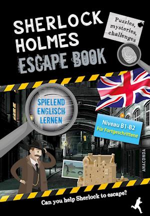 Cover for Gilles Saint-Martin · Sherlock Holmes Escape Book. Spielend Englisch lernen  für Fortgeschrittene Sprachniveau B1B2 (Book) (2023)