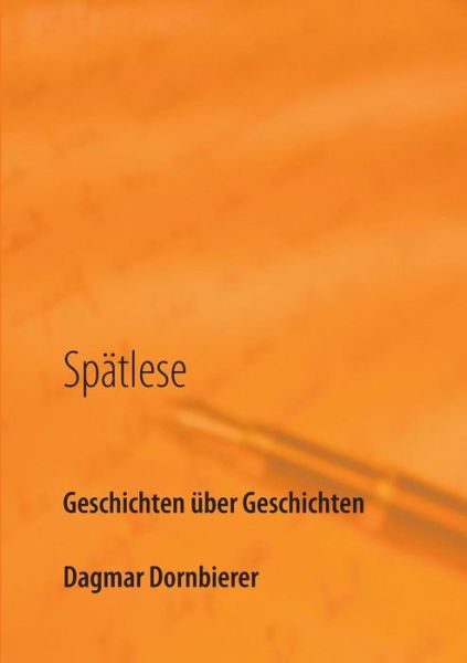 Cover for Dornbierer · Spätlese (Book) (2019)