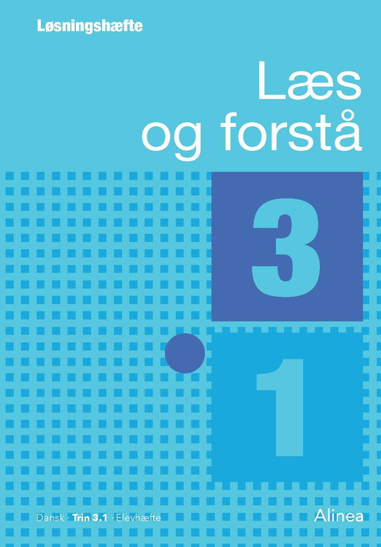 Cover for Lavra Enevoldsen; Anton Nielsen · Læs og forstå: Læs og forstå 3.1, Løsningshæfte (Sewn Spine Book) [1st edition] (2019)