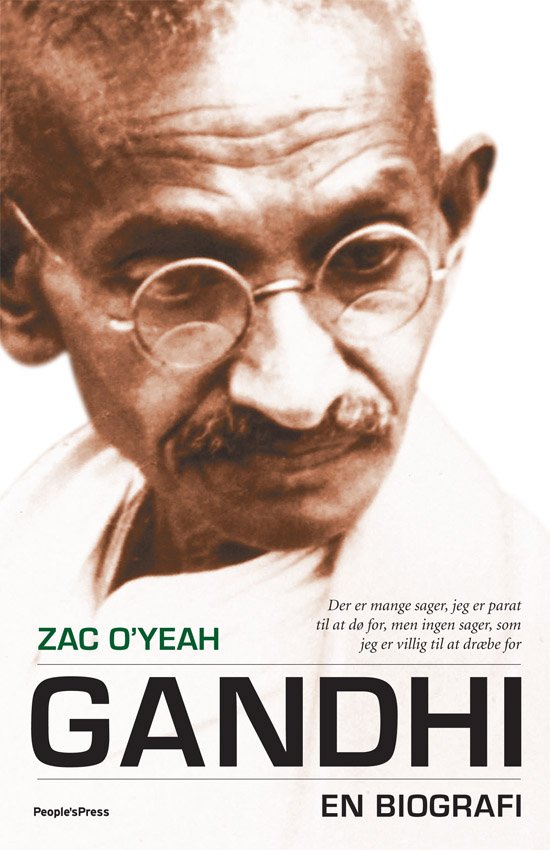 Cover for Zac O'Yeah · Gandhi (Indbundet Bog) [1. udgave] [Indbundet] (2010)