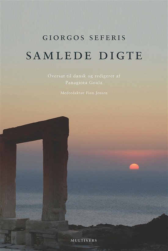 Cover for Giorgos Seferis · Seferis samlede digte (Sewn Spine Book) [1º edição] (2017)