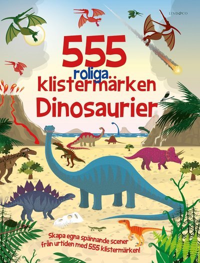 Cover for Susan Mayes · 555 roliga klistermärken : dinosaurier (Book) (2020)