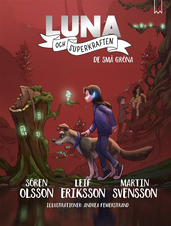 Cover for Sören Olsson · De små gröna (Landkarten) (2024)