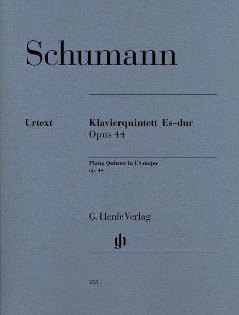 Klavierquintett Esdur Op44 - Schumann R - Muu - SCHOTT & CO - 9790201803555 - perjantai 6. huhtikuuta 2018