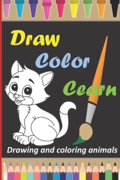 Cover for Mizo Artist · Drawing and coloring animals (Taschenbuch) (2021)