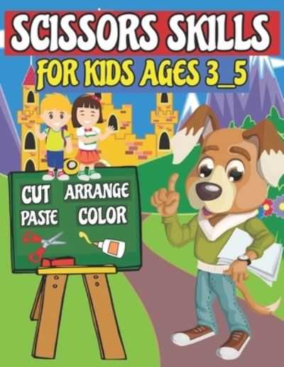 Cover for Salheddine Activity Book · Scissors Skills For Kids Ages 3_5 (Paperback Book) (2021)