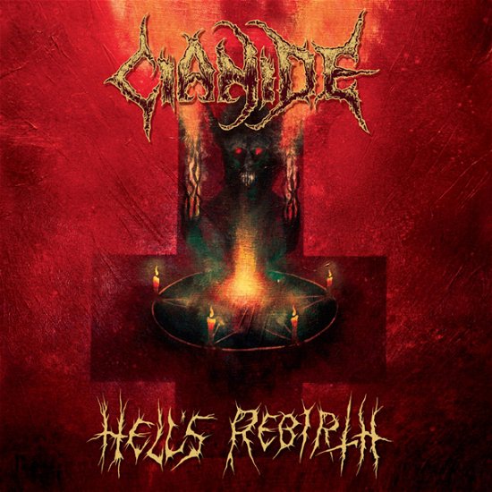 Cover for Cianide · Hells Rebirth (Pinwhel Splatter Vinyl) (LP) (2024)