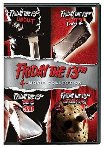 Cover for Friday the 13th Deluxe Edition Four Pack (DVD) (2017)