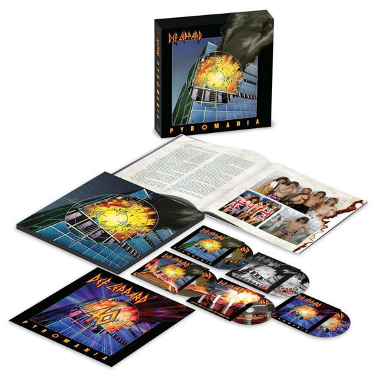 Def Leppard · Pyromania (CD/Blu-ray) [40th Anniversary Super Deluxe edition] (2024)