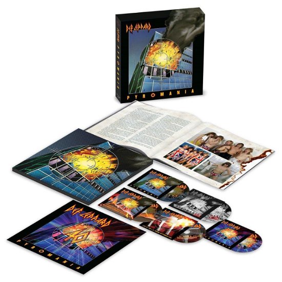 Cover for Def Leppard · Pyromania (CD/Blu-ray) [40th Anniversary Super Deluxe edition] (2024)