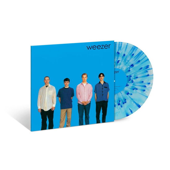 Cover for Weezer · Blue Album (30th Anniversary) (LP) [Limited Indie Ghostly Blue &amp; Clear Vinyl edition] (2024)