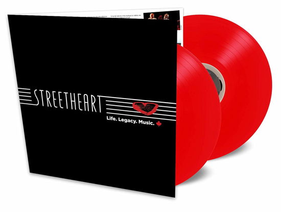 Cover for Streetheart · Life. Legacy. Music (2lp Translucent Red) (LP) [Coloured edition] (2019)