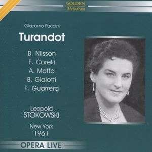 Cover for Giacomo Puccini · Turandot (Leopold Stokowski) (CD) (2010)