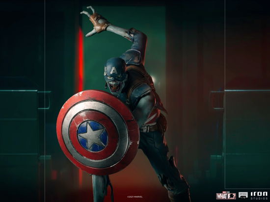 What If...? Art Scale Statue 1/10 Captain America - Marvel - Fanituote - IRON STUDIO - 0609963128556 - sunnuntai 25. syyskuuta 2022