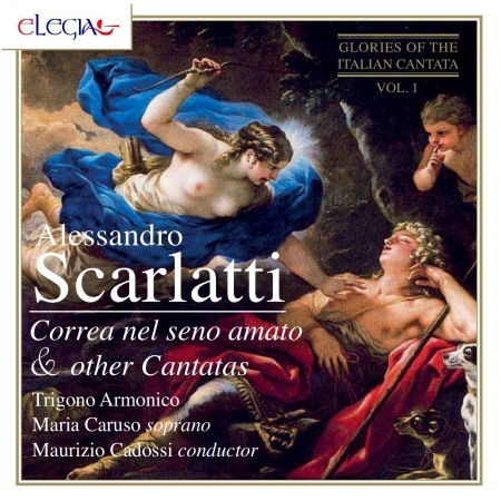 Cover for Trigono Armonico, Caruso Maria, Cadossi Maurizio · Correa Nel Seno Amato &amp; Other Cantatas (CD) (2019)