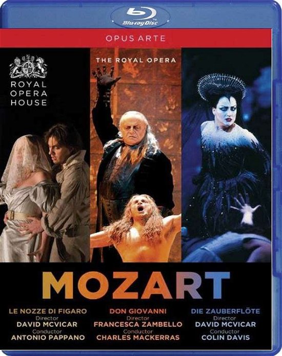 Cover for Wolfgang Amadeus Mozart · Don Giovanni / Zauberflote / Nozze Di Figaro (Blu-ray) (2014)