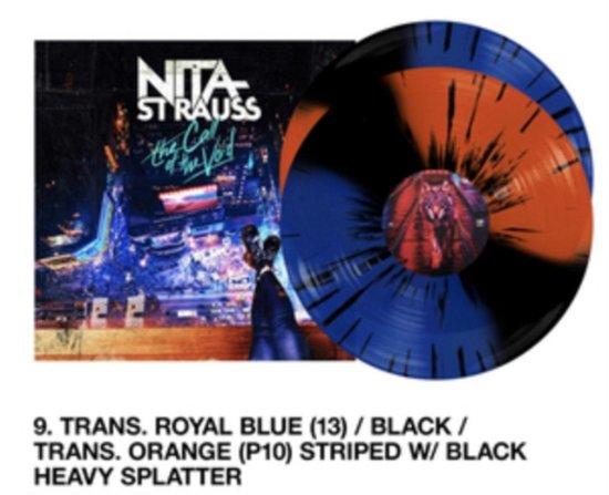 The Call Of The Void (Transparent Royal Blue Splatter Vinyl) - Nita Strauss - Musik - SUMERIAN RECORDS - 0810121771556 - 4. august 2023