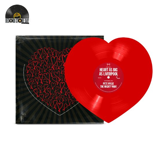Cover for Pete Wylie &amp; The Mighty WAH! · Heart As Big As Live… (7&quot;) [RSD 2024 Shaped edition] (2024)