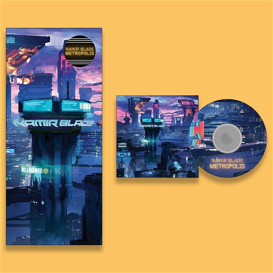 Cover for Namir Blade · Metropolis (CD) [Longbox] (2022)
