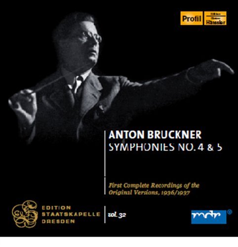 Cover for Bruckner / Staatskapelle Dresden / Bohm · Symphonies No. 4 &amp; 5 (CD) (2012)