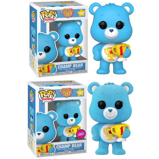 Cover for Funko Pop! Animation: · Funko Pop! Animation: - Care Bears 40th Anniversary- Champ Bear (styles Ma (Leksaker) (2022)