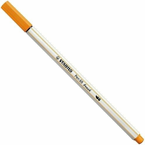 STABILO Pen 68 Brush 54 - Oranje - Stabilo - Merchandise - Stabilo - 4006381545556 - 