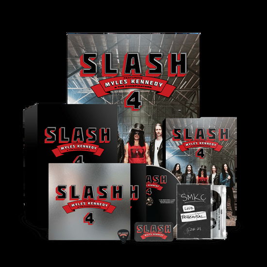 Cover for Slash · 4 (feat. Myles Kennedy and The Conspirators) (CD/Cassette) [Deluxe edition] (2022)