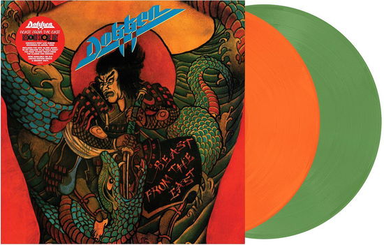 Cover for Dokken · Beast From The East (Live in Japan, 1988) (2014 Remaster) (LP) [RSD 2025 Green &amp; Orange edition] (2025)