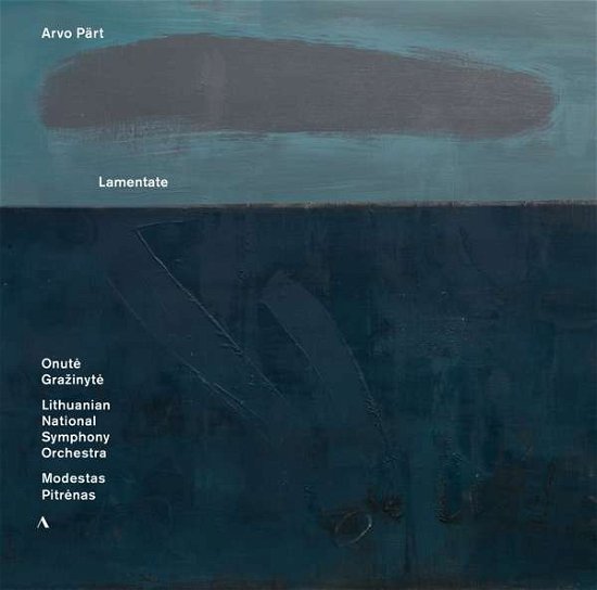 Arvo Part: Lamentate - Onute Grazinyte / Lithuanian National Symphony Orchestra / Modestas Pitrenas - Musik - ACCENTUS MUSIC - 4260234832556 - 3. Februar 2023