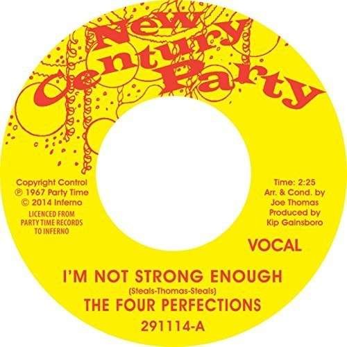 I'm Not Strong Enough / Instrumental - Four Perfections - Musik - EXPANSION - 5013993972556 - 20. Januar 2015