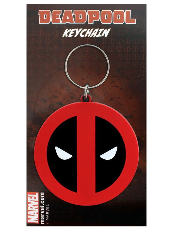 Cover for Deadpool · DEADPOOL - Rubber Keychain - Symbol (MERCH) (2019)
