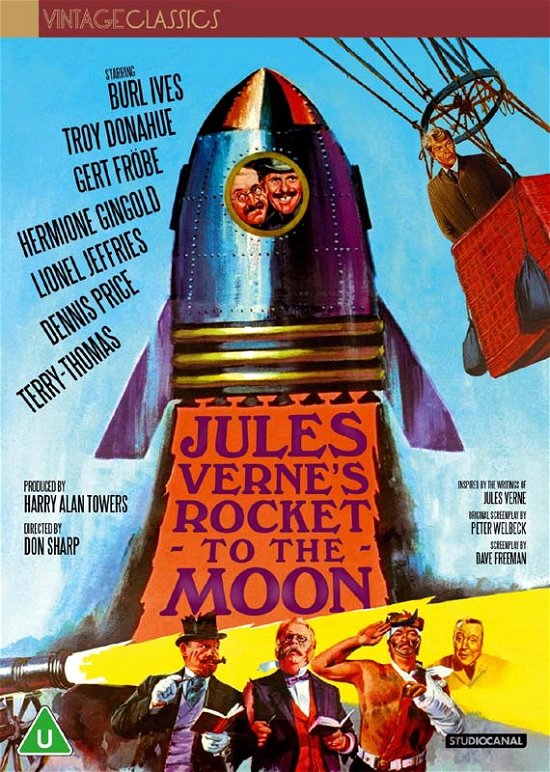 Cover for Fox · Jules Vernes Rocket To The Moon (DVD) (2021)