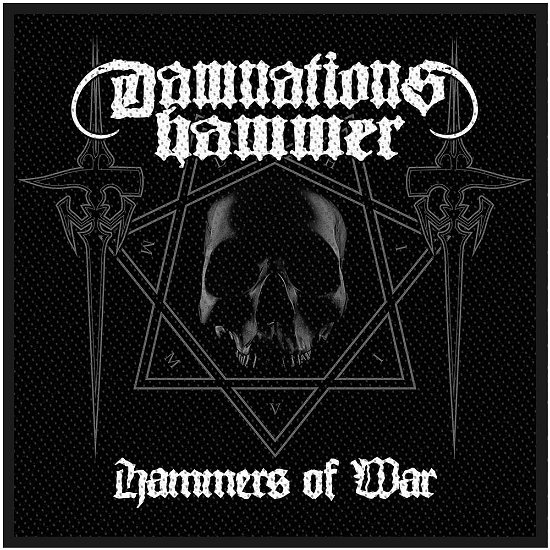 Damnation's Hammer Standard Woven Patch: Hammer of War - Damnations Hammer - Koopwaar -  - 5056365703556 - 