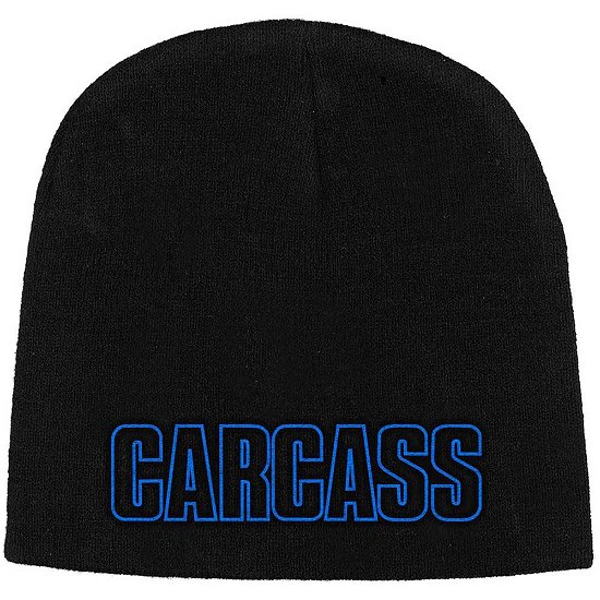 Carcass Unisex Beanie Hat: Logo - Carcass - Merchandise -  - 5056365716556 - 