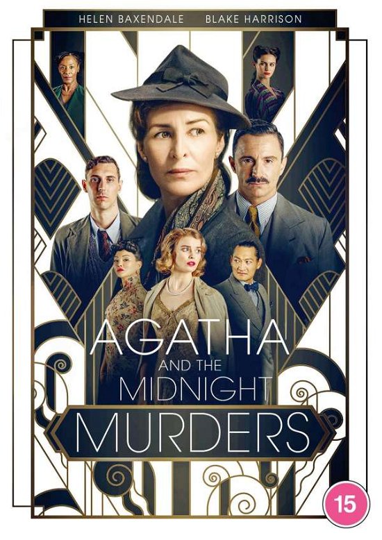 Cover for Agatha and the Midnight Murders DVD · Agatha Christie - Agatha and the Midnight Murders (DVD) (2020)