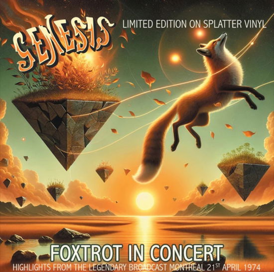 Cover for Genesis · Foxtrot In Concert (Splatter Vinyl) (LP) (2025)