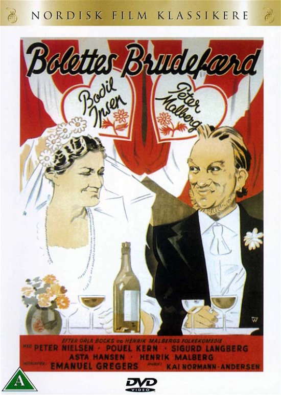 Cover for Bolettes brudefærd (1938) [DVD] (DVD) (2024)